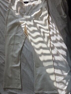 Sabrina Lauren Cream Flare Pants